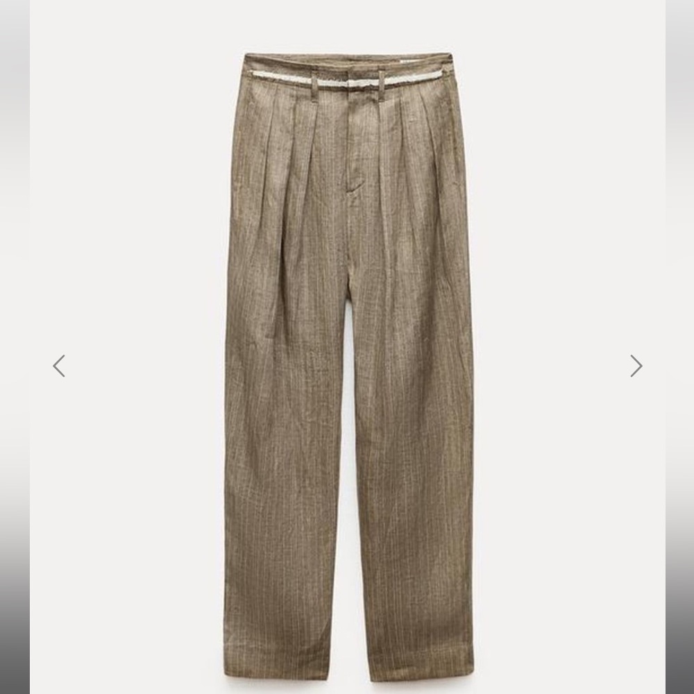 Zara Linen Trousers